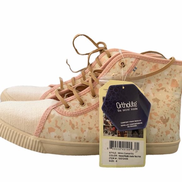 Toms Camarillo Floral  High Top Sneakers Size 8 - Picture 6 of 11